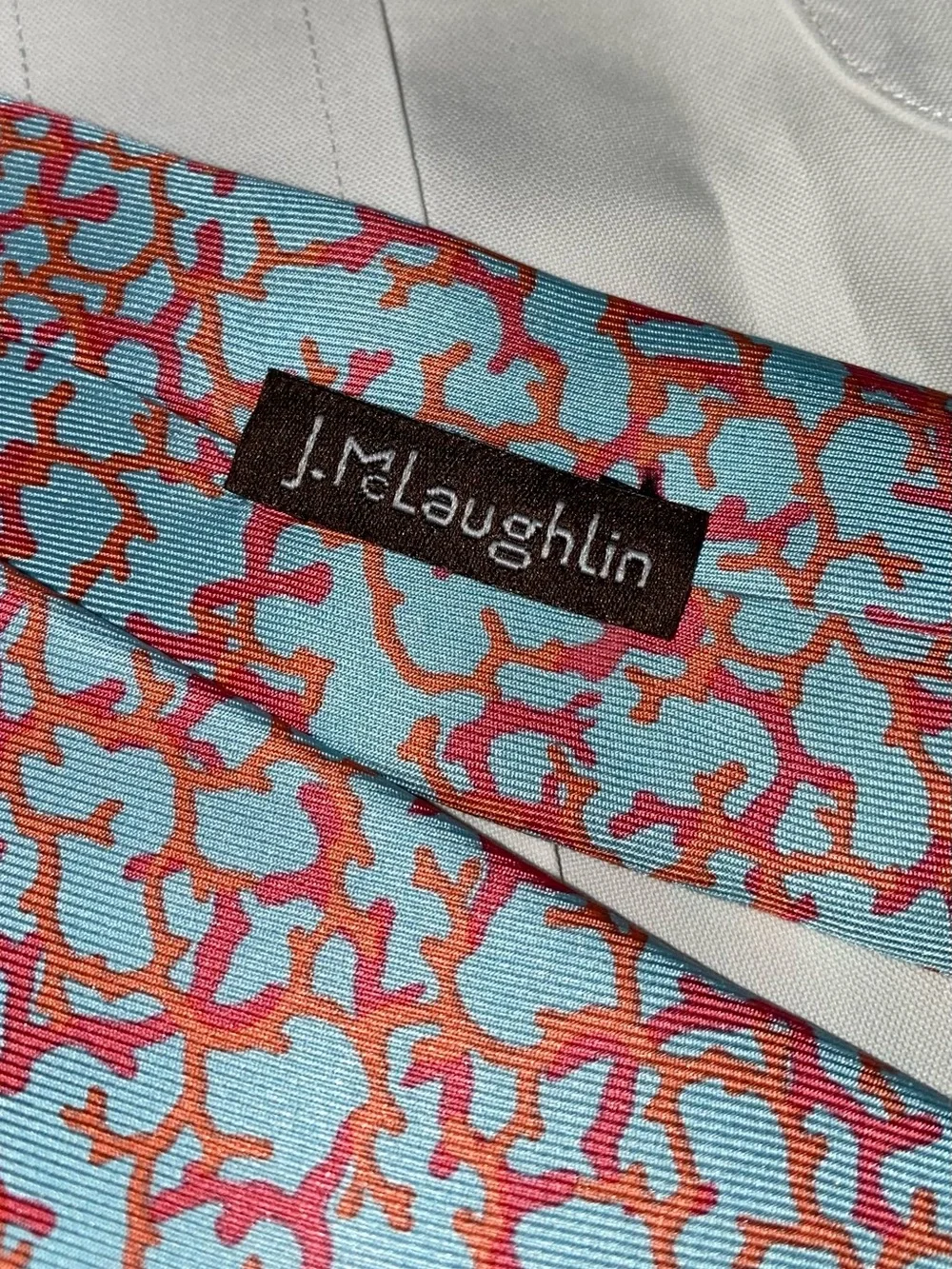 J. McLaughlin Silk Tie